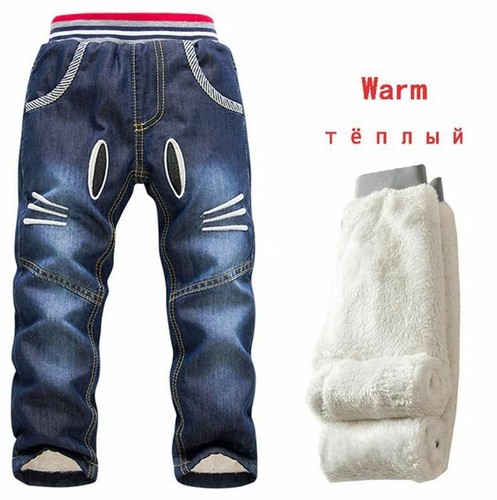 Kids Boys Washed Soft Denim Pants 