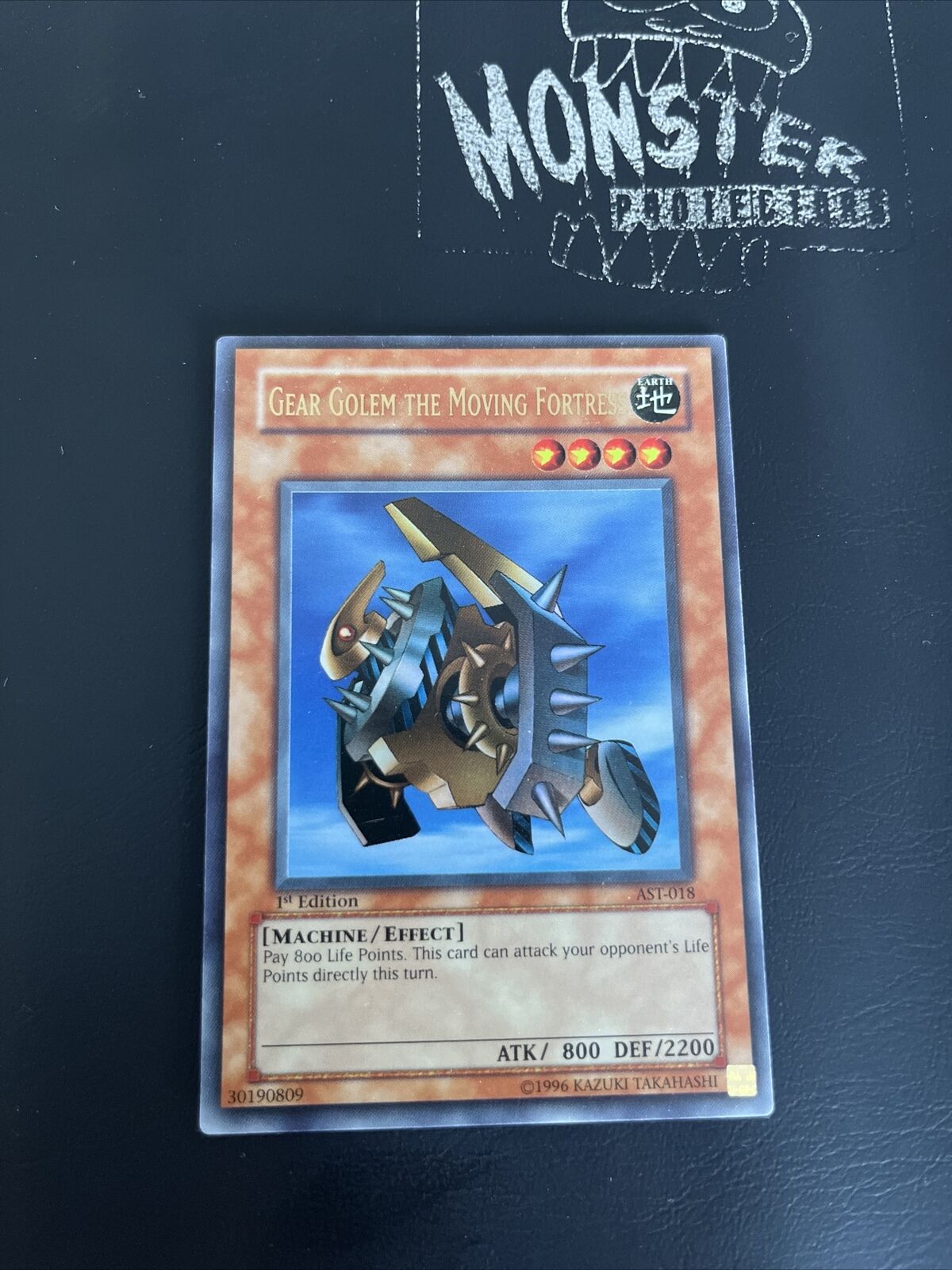 Yugioh! Gear Golem the Moving Fortress AST-018 Ultra Rare 1st Edition NM