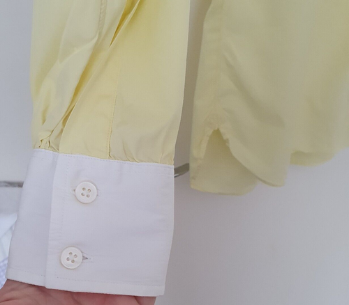 Turnbull and Asser, yellow, man, shirt, long sleeves,collared,neck size 15.5" - Picture 6 of 7