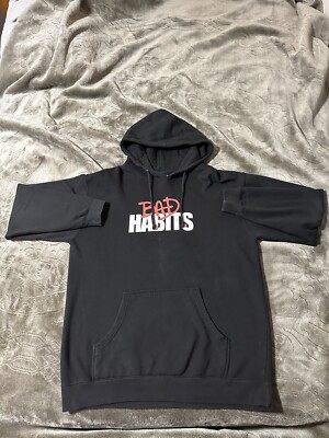 Bad Habit V VLONE Hoodie Color Black Size Large