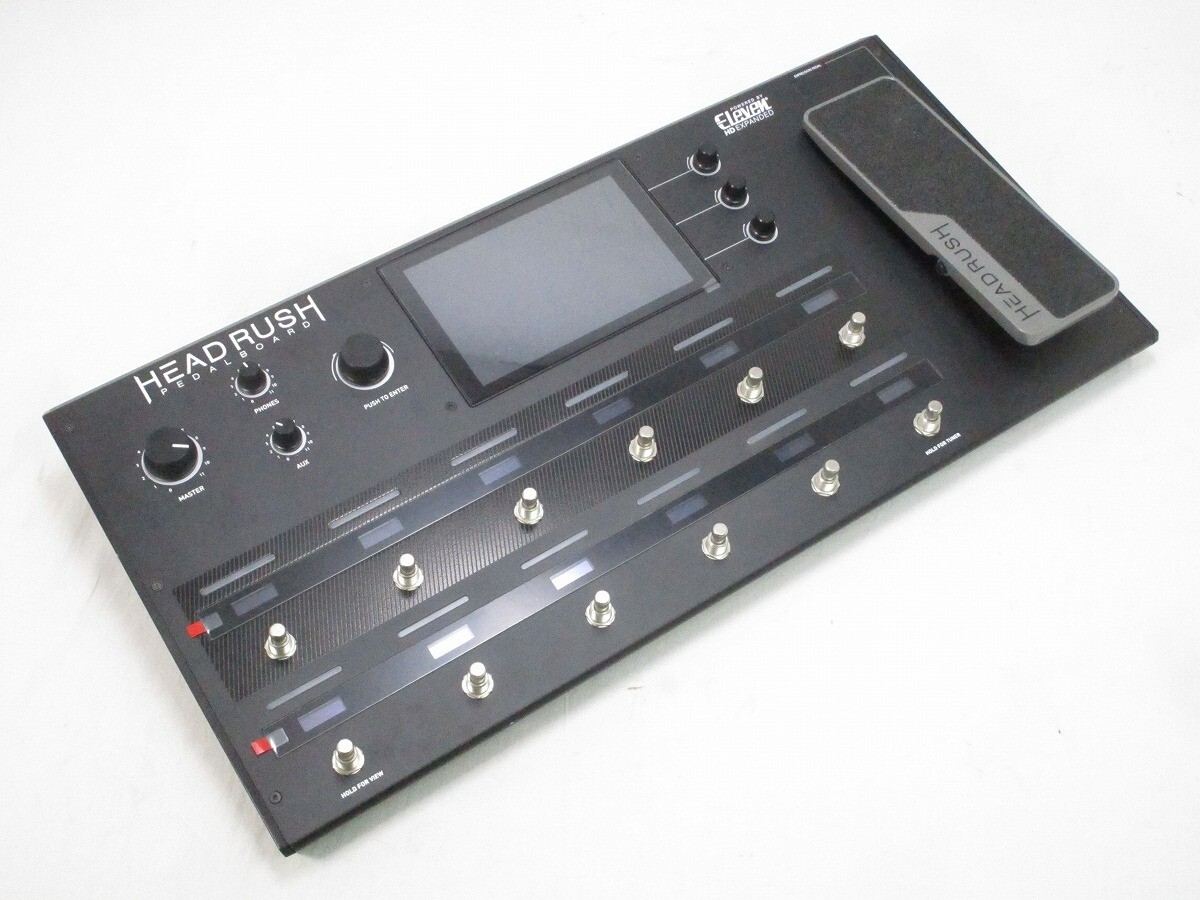 HeadRush Pedalboard ヘッドラッシュ ペダルボード　中古 HEADRUSH PEDALBOARD® GUITAR FLOORBOARD MULTI-FX PROCESSOR