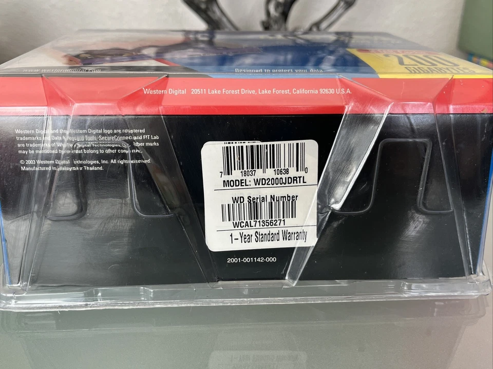Western Digital Caviar WD2000JD-00HBB0 7200rpm 8MB SATA Hard Drive WD2000JDRTL - Image 2 of 4