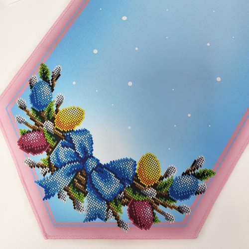 Easter Bead Embroidery Kit Needlepoint Decorative Table Linen Runner runner_210 - Picture 13 of 23