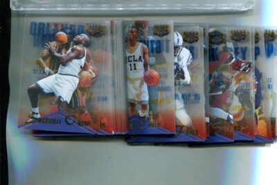 1996 CLASSIC CLEAR ASSETS PARTIAL SET MISSING #45 SHAQ GARNETT KIDD