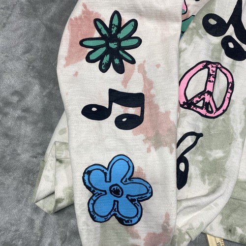 Market Smiley Records Angel Sigh Hoodie 'Sand Tie-Dye' XXL - Picture 14 of 14