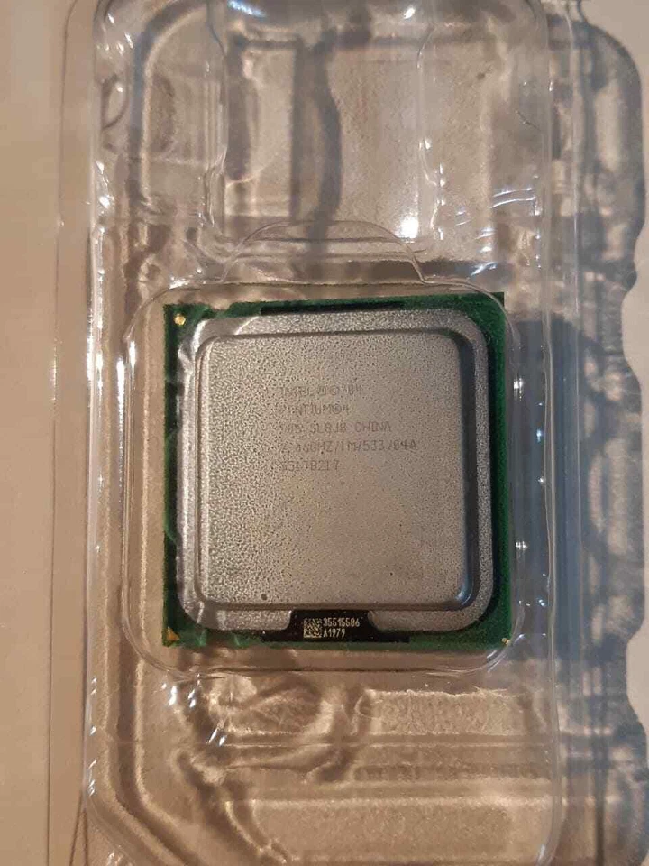 cpu processore intel pentium 4 SL8J8 2,66ghz fsb 533mhz PLGA775 1mb cache level2 - Immagine 2 di 4
