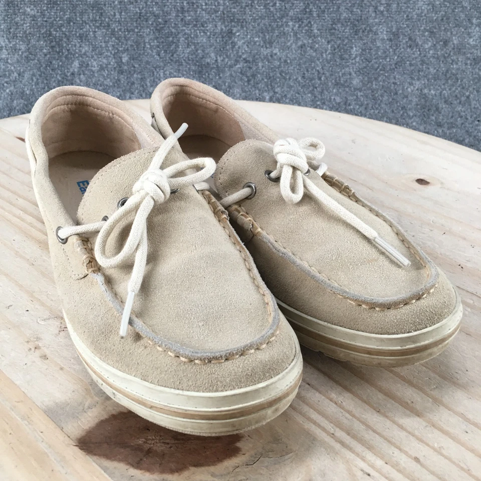 Timberland Zapatos Mujer 7 Earthkeepers Coscobay Barco Beige Con Cordones Informales 3954R Foto 3 de 4