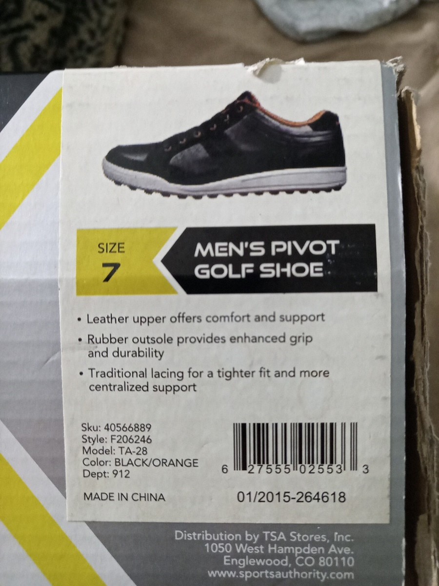 Tommy Armour Mens Pivot Golf Shoes Spikeless Mid Top Lace Up