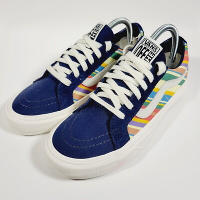Vans SK8 Low Reissue Ultracush Retro Stripes Sneakers Shoes Mens Womens 