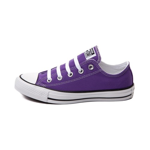 NEUF baskets femme violet électrique Converse Chuck Taylor All Star Lo - Photo 1 sur 4