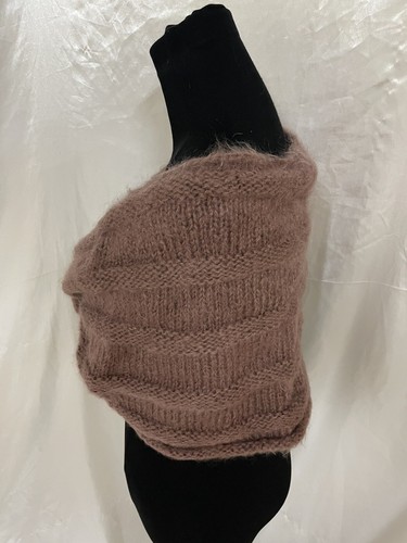 Qiviuk Qiviut Decke - Halstuch Umhang handgestrickt 100 % Alaska Moschus Ochse handgefertigt - Bild 6 von 8