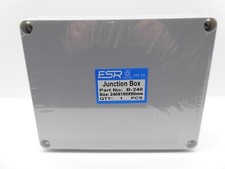 Image of ESR ENCLOSURE JUNCTION BOX ADAPTABLE PVC PLASTIC IP56 WATERPROOF 240x190x90mm