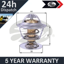 Gates Thermostat Coolant Fits Jaguar XF 2008-2015 S-Type 2004-2007 XJ 2005-2016