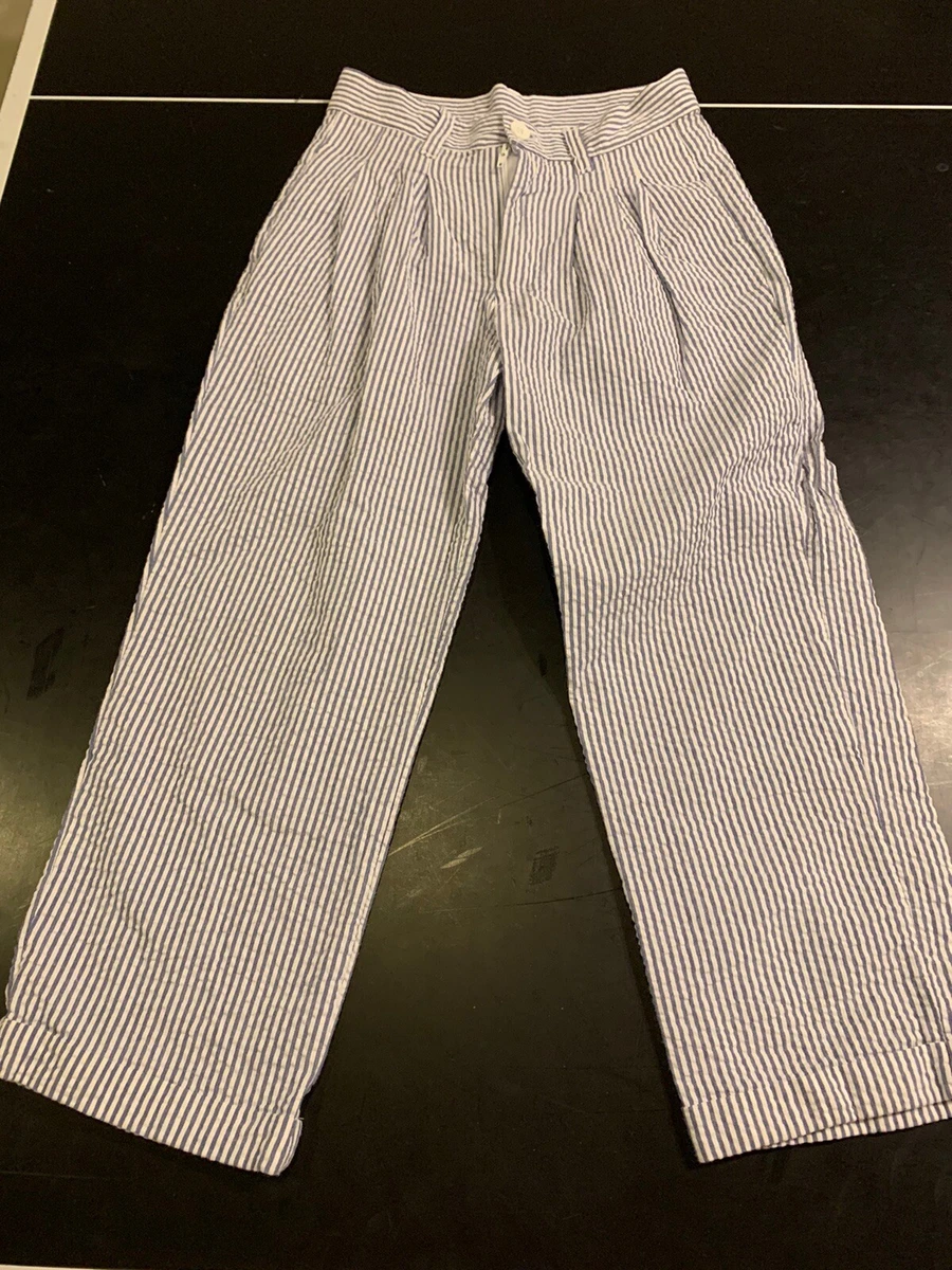Woman Within Women's Plus Size Seersucker Capri Pant