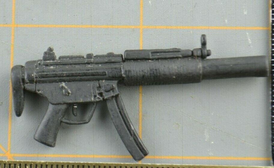 Unknown Unbranded Toy Gun Weapon Plastic Black Machine Gun With