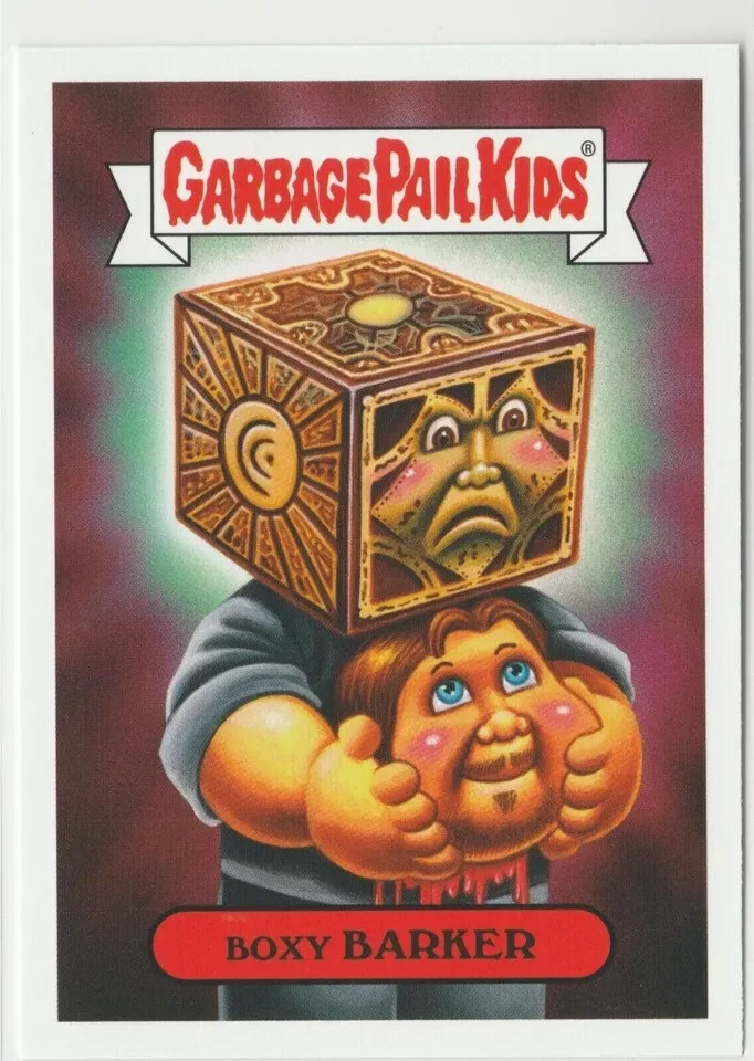 Boxy Barker #5b Garbage Pail Kids GPK 2019 Revenge of Oh the Horror-ible Card