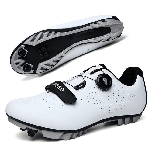 Herren MTB-Fahrradschuhe Rutschfestestollen Rennrad Outdoor-Radfahren-Turnschuhe - Picture 31 of 31