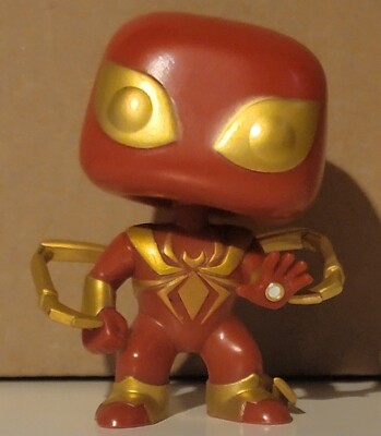 Funko Pop! VinylMarvel Iron Spider Walgreens (WG) (Exclusive) #107 Loose OOB