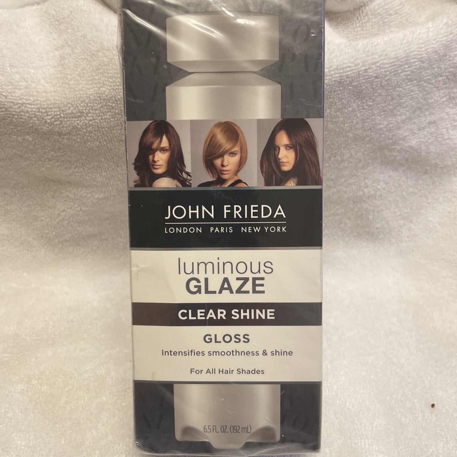 John Frieda Luminous Glaze Clear Shine Gloss all hair shades 6.5 fl oz