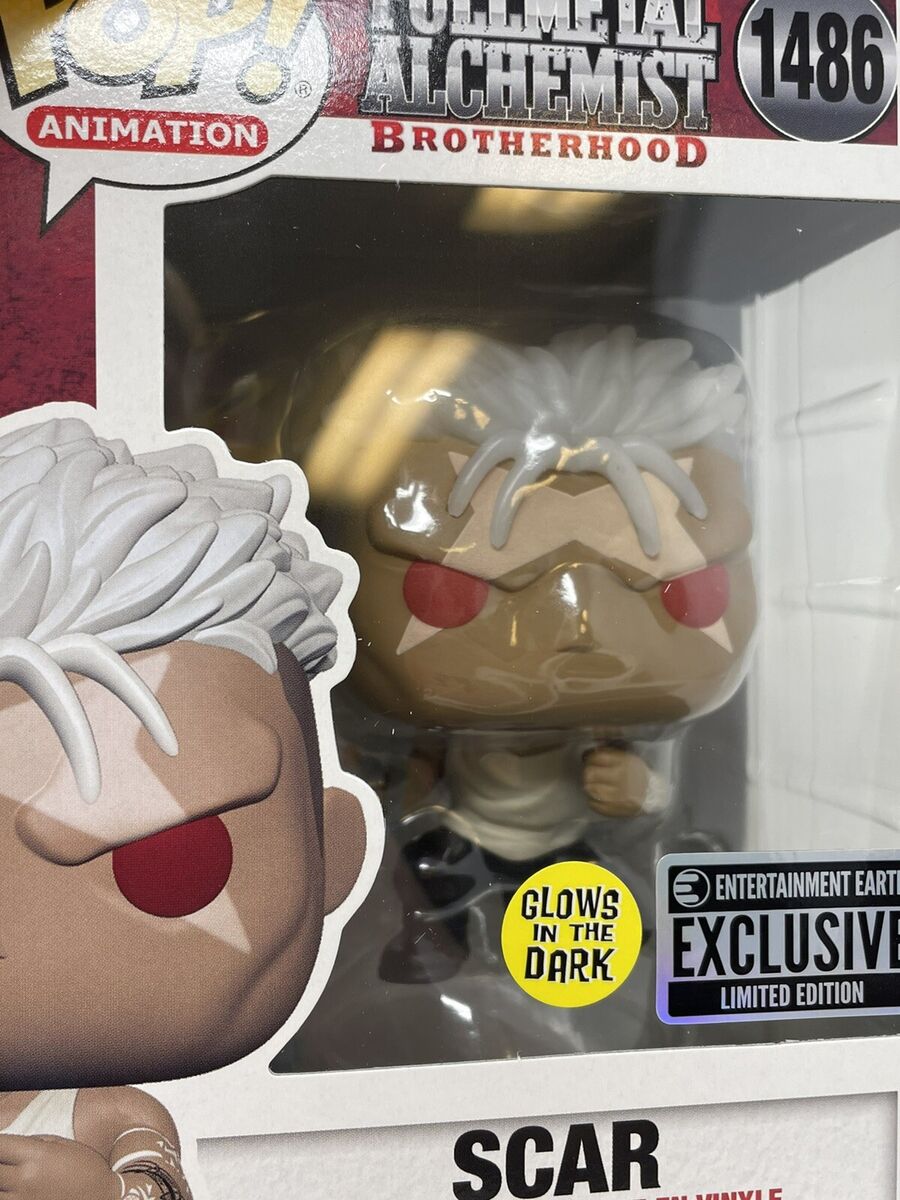 POP Fullmetal Alchemist: Brotherhood Scar Glow-in-the-Dark #1486 Exclusive