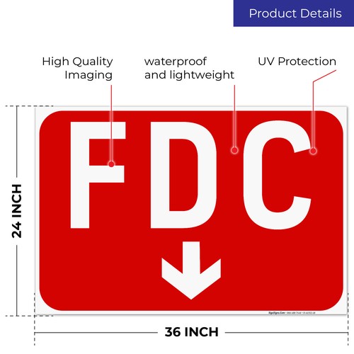 FDC Pfeilschild nach unten, roter Hintergrund, - Bild 81 von 85