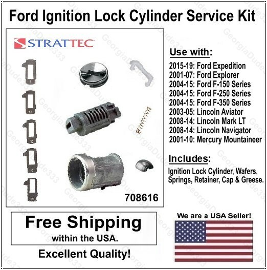 ☆FORD☆ Ford Ignition Lock Cylinder Switch Service Repair Kit. For Ford