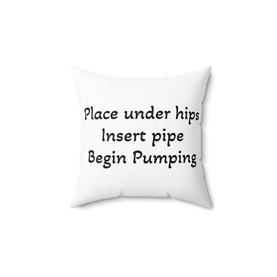 Naughty Place Under Hips Pillow