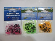 Rod N Bobb's Bobber stops with glow beads 15 per package Choose your color!