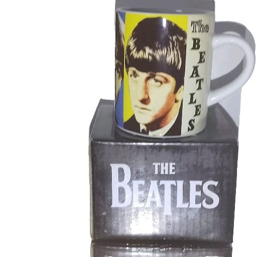 Collectors Mug The Beatles White with Photo Print Small New Boxed Picture Fab 4 - Picture 5 of 11