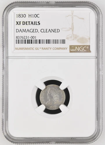1830 Capped Bust Half Dime - NGC XF Details