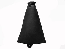 Schwarz Faden Echtleder Schaltmanschette Schaltsack Für FORD FUSION 2002-2012