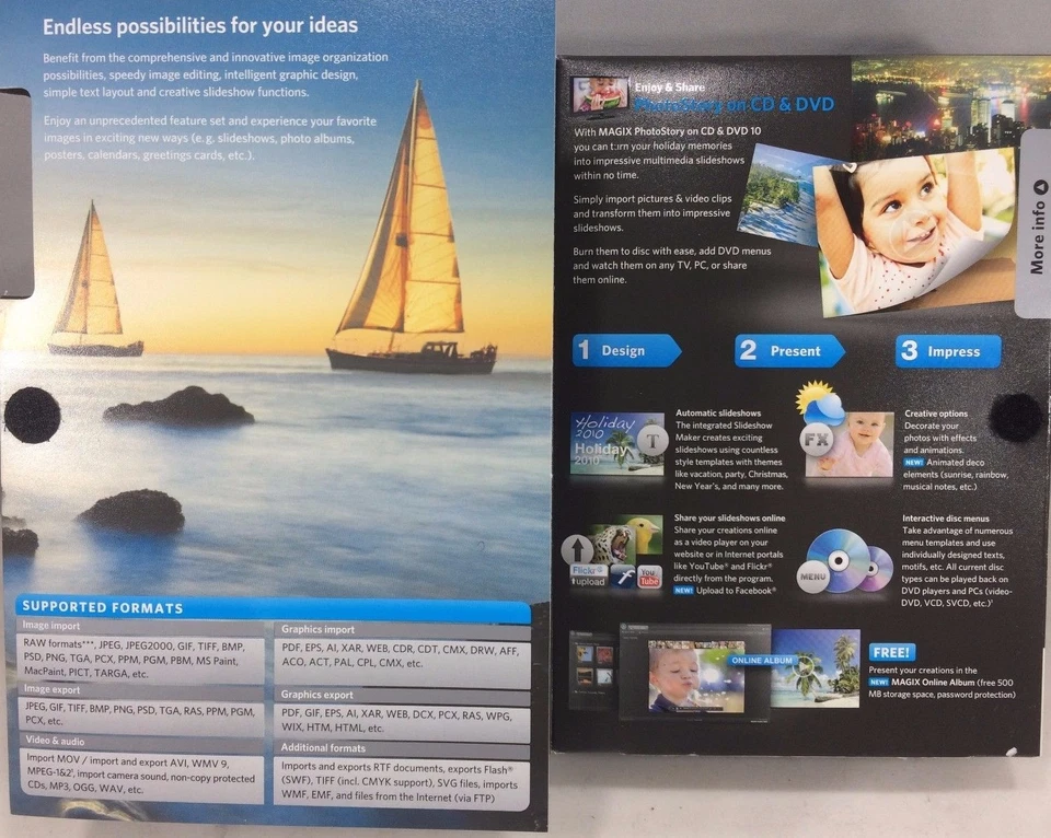 Photo Ultimate 10 - Photo & Graphic Designer+Photo Manager Deluxe+PhotoStory DVD - Image 2 of 4