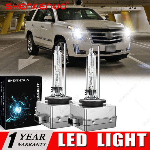 Faro delantero nuevo xenón HID para Cadillac Escalade 2007-2013 D1S 35W bombillas cantidad 2 - Imagen 1 de 17
