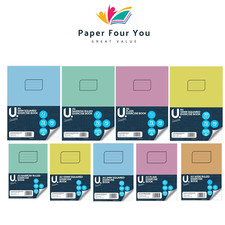 A4 A5 Exercise Books - 72 - 144 Page School Notebooks Homework - Choose Style