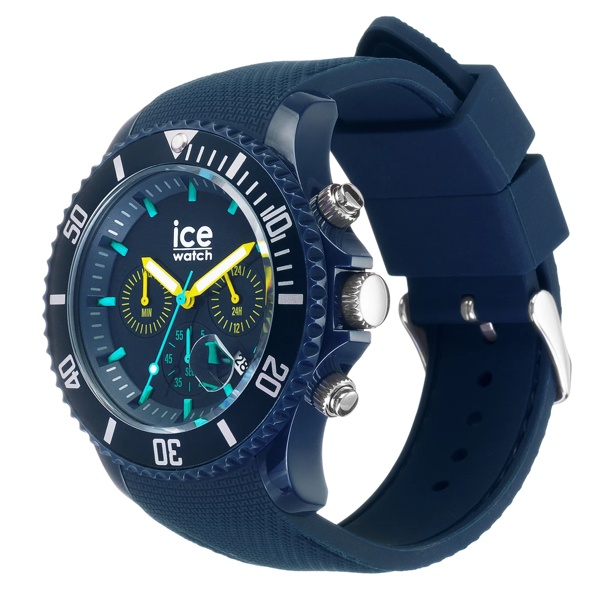 Original Motorsport Uhr Chrono ICE watch BIG, BLUE