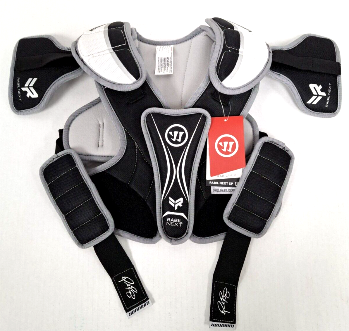 Warrior Paul Rabil Next Lacrosse Youth Shoulder Pad- S, M, L, | eBay