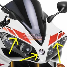 Yamaha R1 2007 2008  adesivi bicolore per cupolino 
