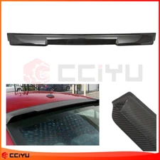For 2011-2021 Dodge Charger Carbon Fiber Rear Window Visor Roof Spoiler