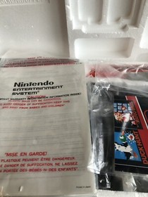 1989 oval seal Action Set CIB original nintendo nes plus extras and games  
