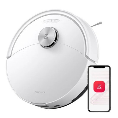 Original Roborock Q10 S5 Saug und Wischroboter Weiß 10000Pa VibraRise LiDAR