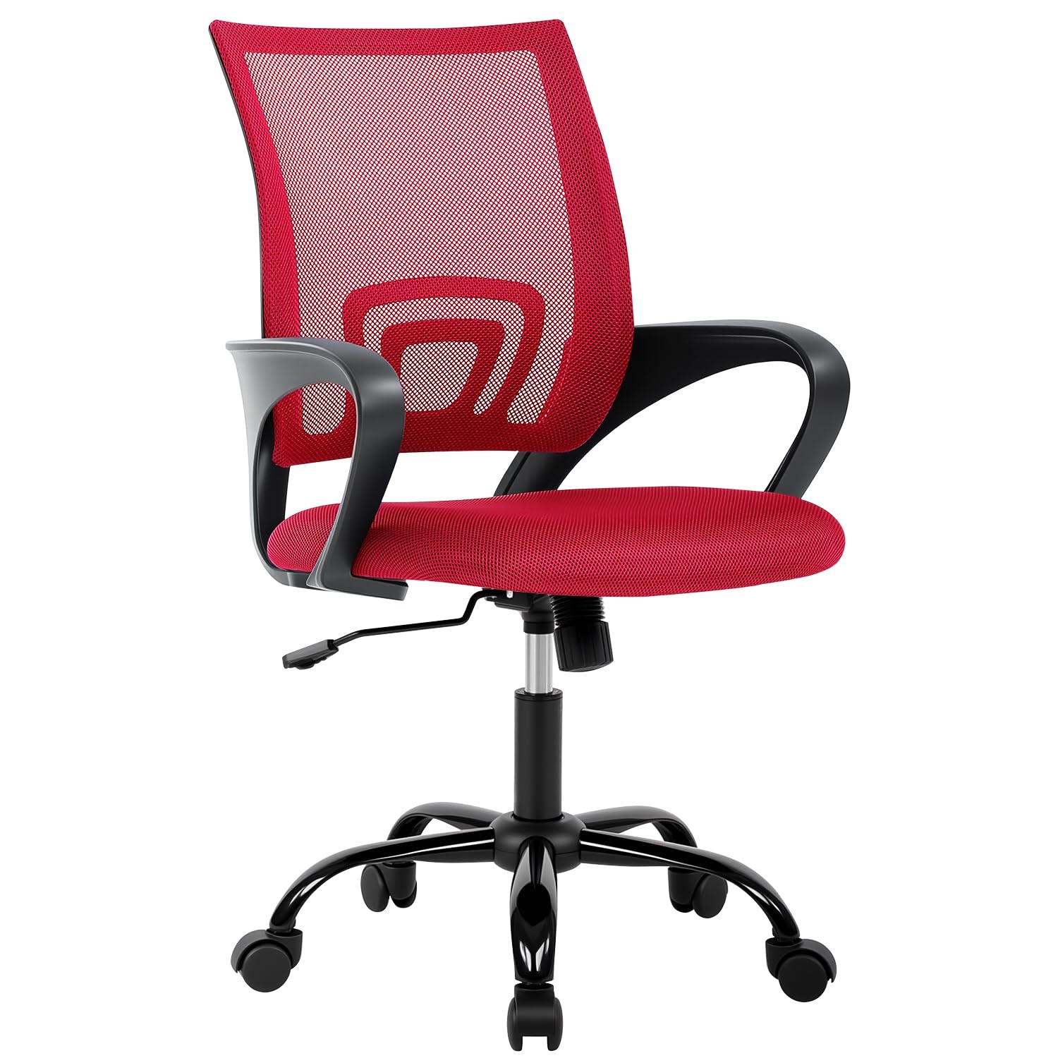 Ergonomic Cheap Desk Chair Mesh Computer Chair Lumbar Support Mo...