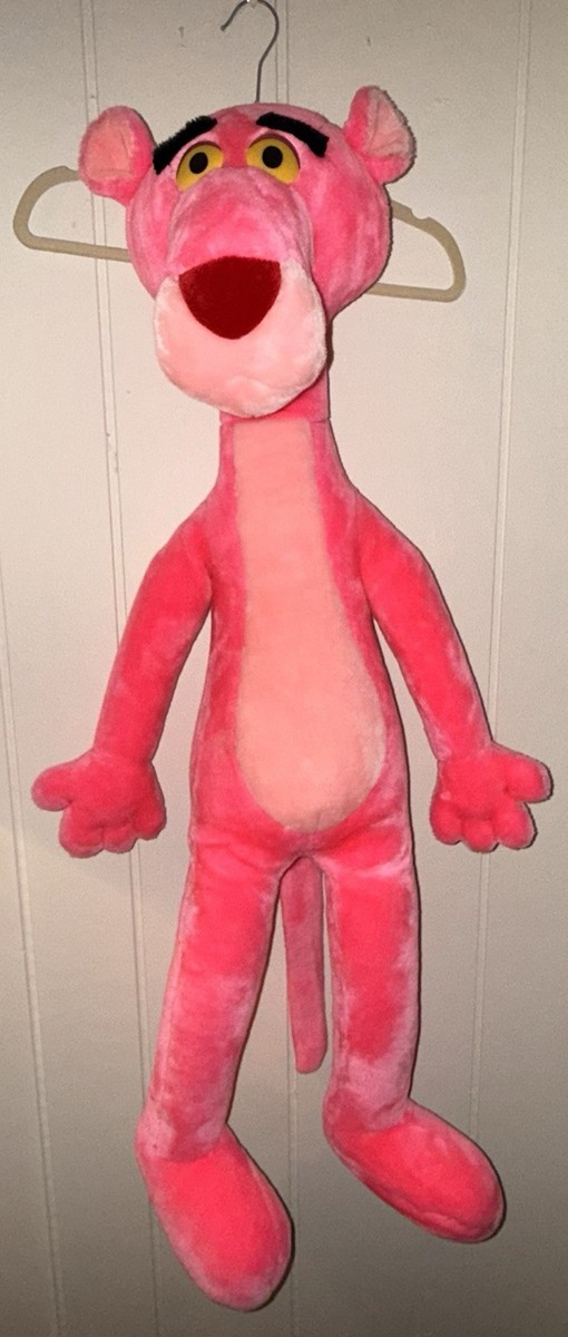 Large Pink Panther Plush Great Condition 1990 On Tag! | eBay