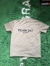 Represent running khaki brown vest team 247 hyrox gym top t-shirt Size small