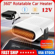 Car Windshield Heating Cooling Fan Quick Heater Defroster Demister 12V 150W