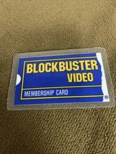 Blockbuster Video 1997 | *Vintage* Laminated Membership Card San Diego CA