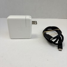 Genuine OEM Apple 61W USB-C Type-C AC Power Adapter Charger with Cable A1947