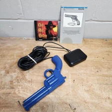 Philips CD-i 910 Light Gun Controller Air Mouse With Mad Dog McCree. Tested.