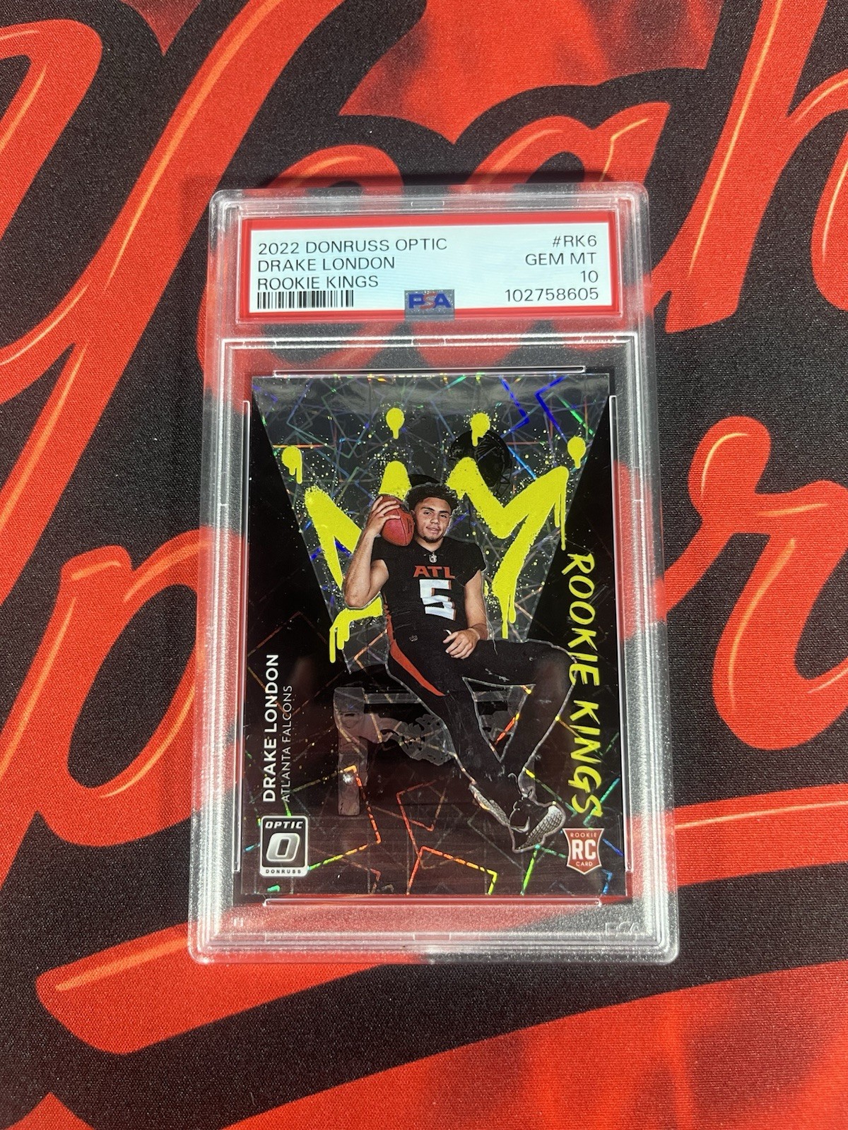 Drake London Panini Donruss Optic Rookie Kings #RK6 Base