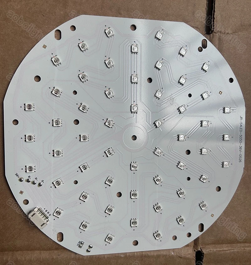 SMD RGB 54 LED Par Light Lamp Plate For DJ Stage Lights Club Dance Wedding Party - Image 2 of 4