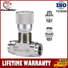 3/8" L08 Hydraulic Flow Control Valve - STB-G3/8 - For Mini Excavator
